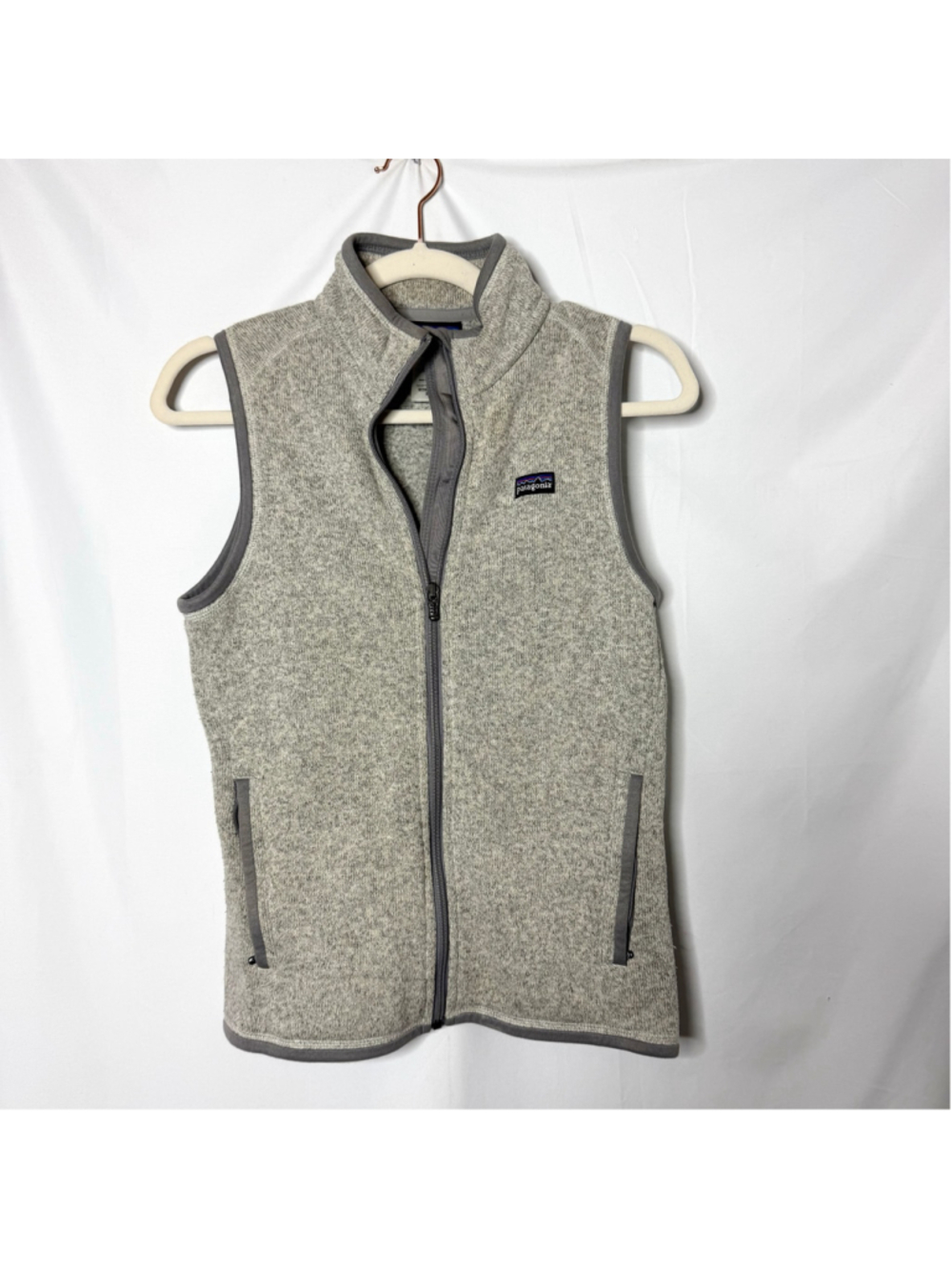 Women's Patagonia Better Sweater Fleece Vest Grey Size Small
